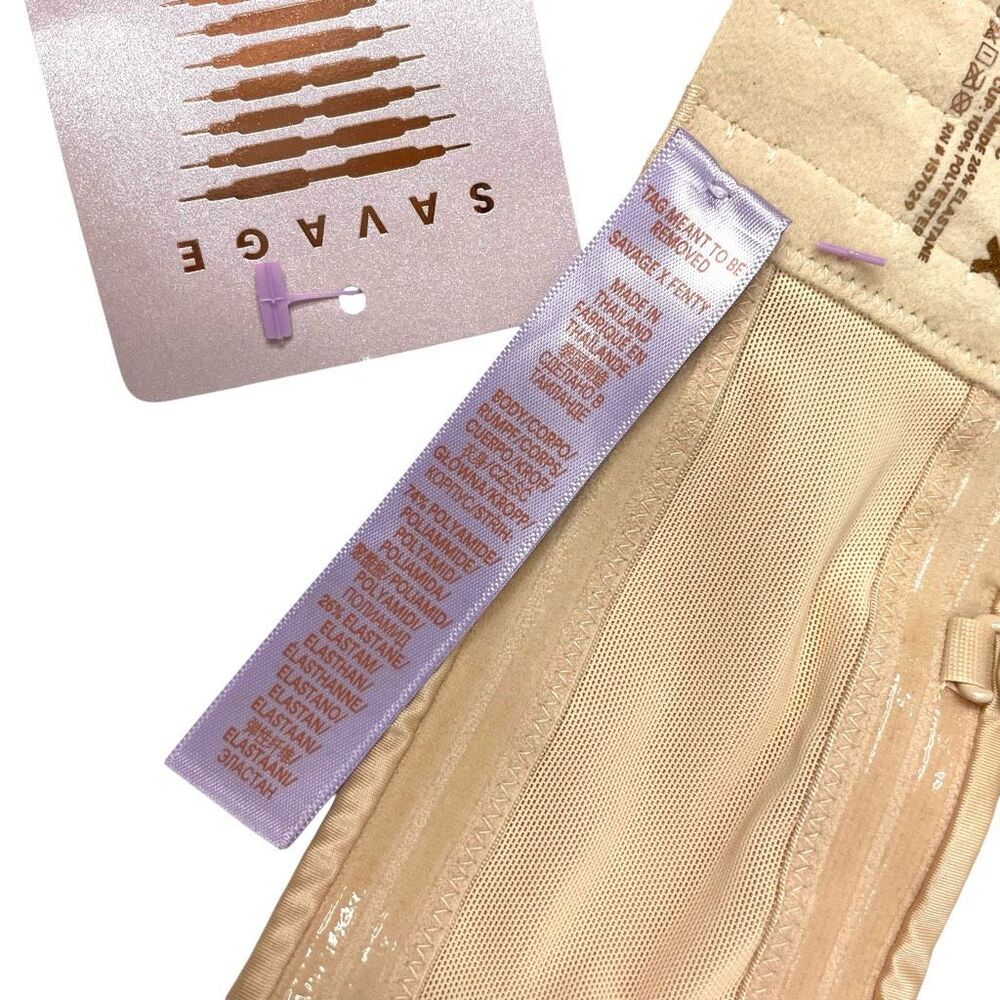 New Savage x Fenty‎ strapless nude bra Size 34C - Picture 8 of 11